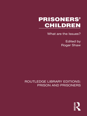 cover image of Prisoners' Children